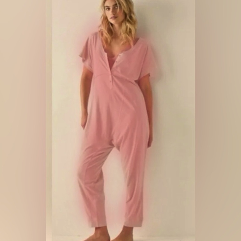 Pillow talk free people romper nwot comfy spring classic one piece casual boho